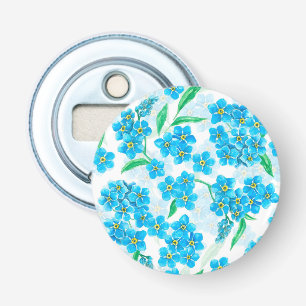 Vergiss mich nicht, Aquarellfarben-Blume Flaschenöffner