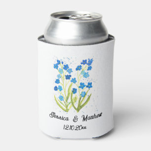 Vergiss mich nicht Blauer Frühling Blumen Natur Ho Dosenkühler
