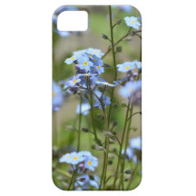 Vergiss mich nicht Blue Floral Phone Case