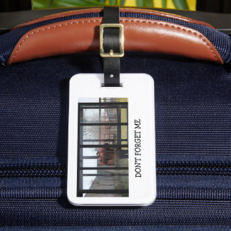 Vergiss mich nicht gepäckanhänger