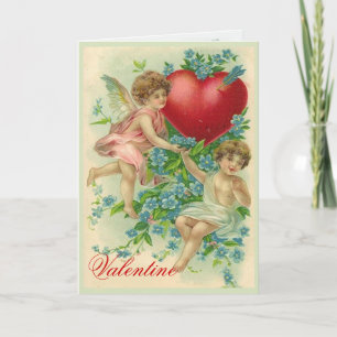 Vergiss mir den Knoten Valentine Feiertagskarte