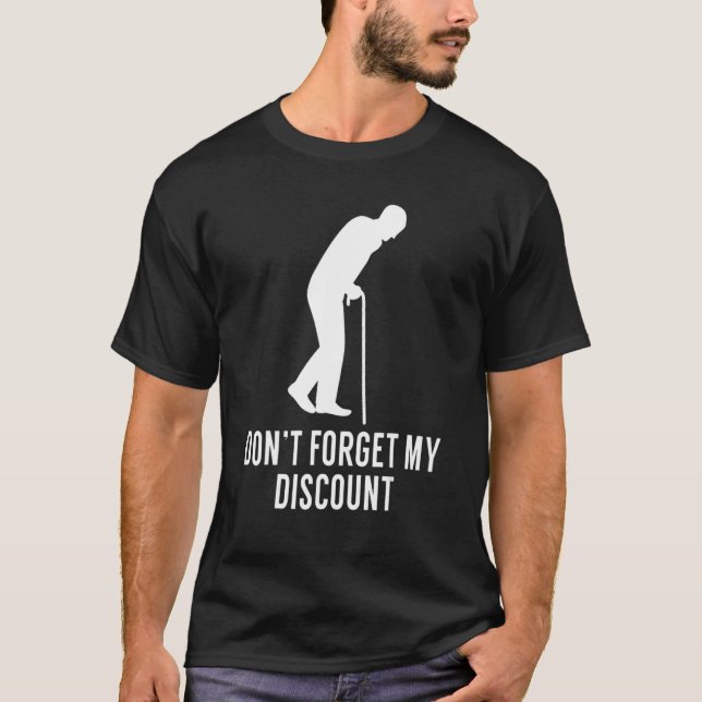 Vergiss nicht, dass ich alte Leute mit meinem Raba T-Shirt (Vorderseite)