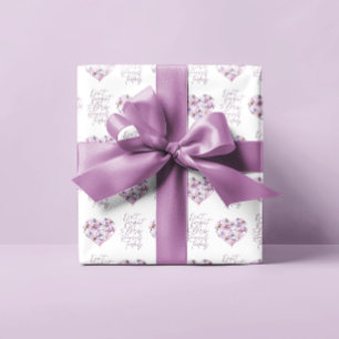 Vergiss nicht, dir heute selbst Liebe zu schenken Geschenkpapier Set