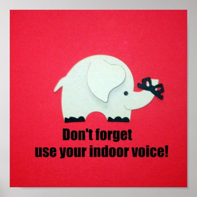Vergiss nicht, nimm deine innere Stimme! Poster (Vorne)