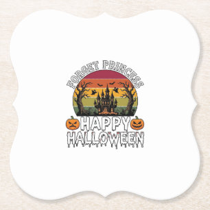 Vergiss Prinzessin Frohe Halloween Geisterhaus Pum Untersetzer