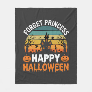 Vergiss Prinzessin Happy Halloween Spukhaus Desi Fleecedecke