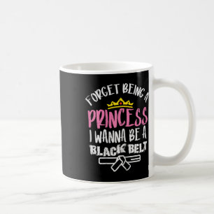 Vergiss Prinzessin, ich will schwarzen Gürtel Kara Kaffeetasse