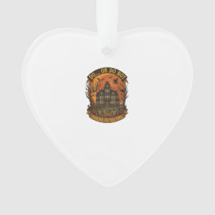 Vergiss Süßigkeiten, gib mir einfach Alpaka Hallow Ornament