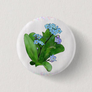 Vergissmeinicht Button