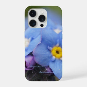 Vergissmeinnicht auf ewig und ewig! iPhone 15 pro hülle