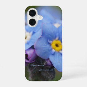 Vergissmeinnicht auf ewig und ewig! iPhone 16 hülle