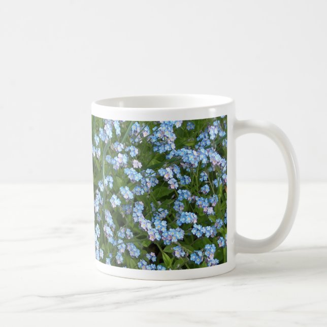 Vergissmeinnicht-Tasse Kaffeetasse (Rechts)