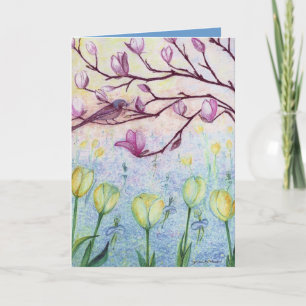 Vergissmeinnichttanz Karte