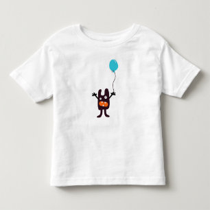 Vergnügen Sie sich mit beängstigendem Monster mit  Kleinkind T-shirt