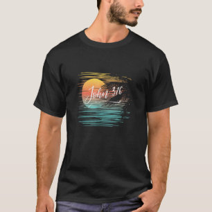 Vergnügen Tropical Beach Urlaub Christlich Bibel V T-Shirt