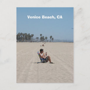 Vergnügen Venedig Beach Postcard! Postkarte