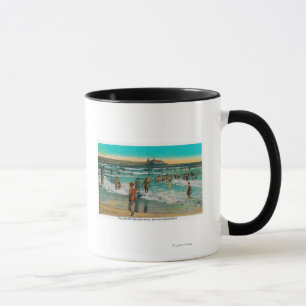 Vergnügens-Pier und Sun-Wohnzimmer Tasse