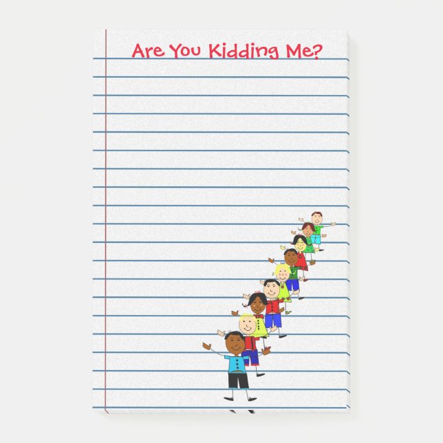 Vergnügst du mich? Lehrer Post-its-Hinweise Post-it Klebezettel (Vorderseite)