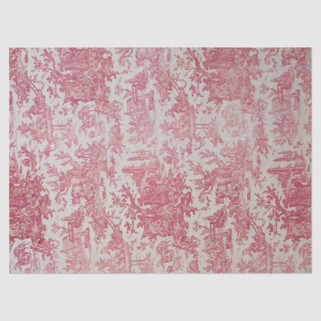 Vergnügungen des Bauernhofs 18. Cent. Toile Seidenpapier (Vorderseite)