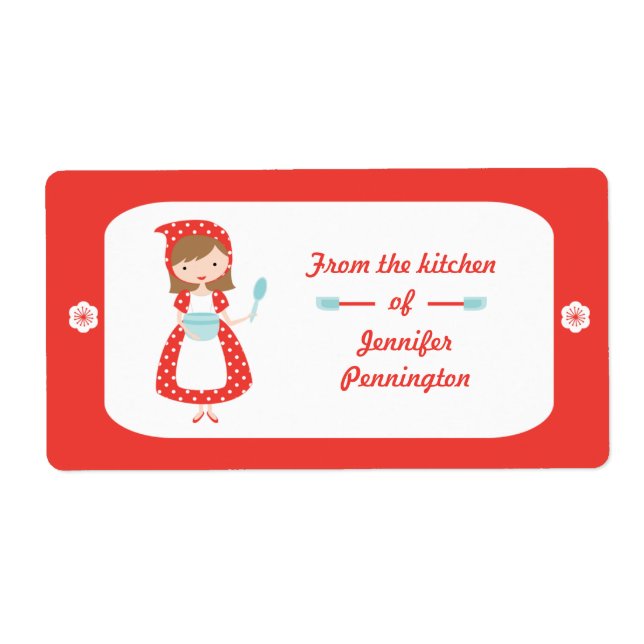 Vergnügungs-Retro-Essen aus der Küche der Etikette (Vorne)