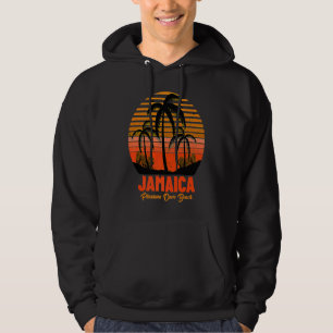 Vergnügungsbucht Strand Jamaika Hoodie