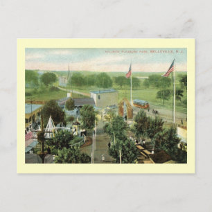 Vergnügungspark Hillside, Belleville, NJ Vintage Postkarte