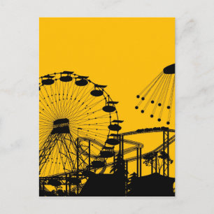 Vergnügungspark Postkarte