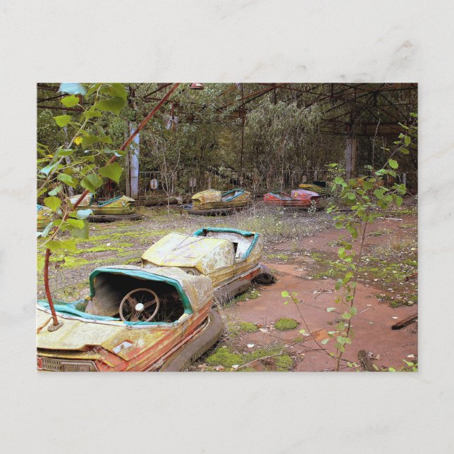 Vergnügungspark, Tschernobyl Postkarte (Vorderseite)