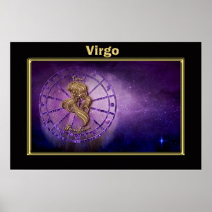 Vergo Zodiac Astrologie Design Poster