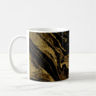 Vergoldete Eleganz: Die herrliche Magie des Marmor Kaffeetasse