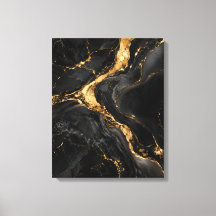 Vergoldeter Fluss durch schwarzen Onyx