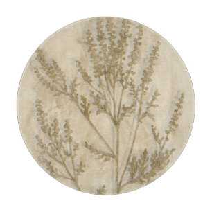 Vergoldetes Laub II Schneidebrett