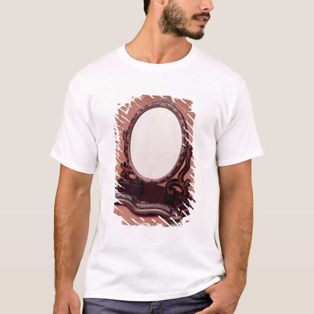 Vergoldung-gemalter Papiermachespiegel, c.1890 T-Shirt (Vorderseite)