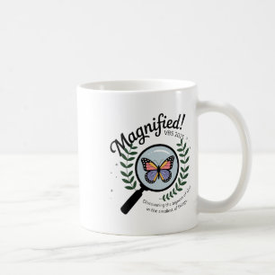 Vergrößerte Vbs 2025 Schmetterling entdeckt die Gr Kaffeetasse