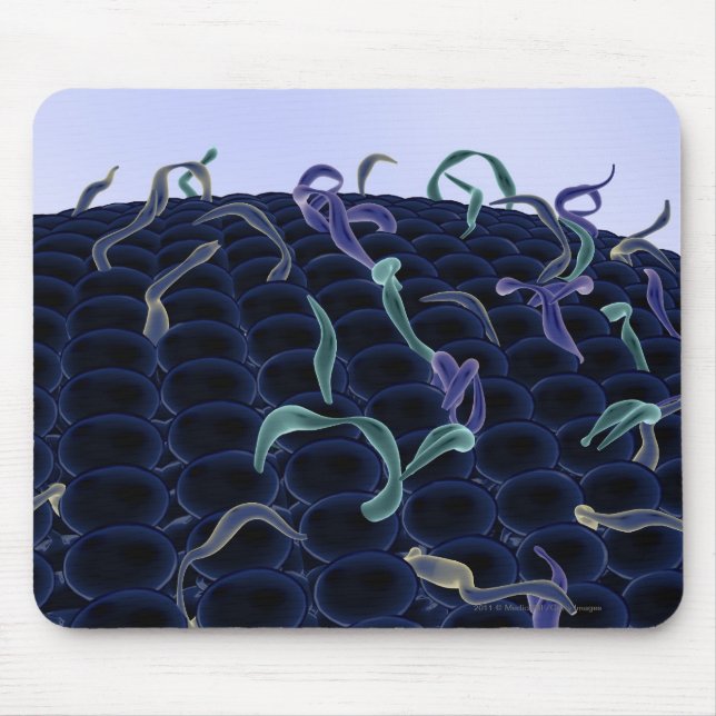 Vergrößerte Zellmembran Mousepad (Vorne)