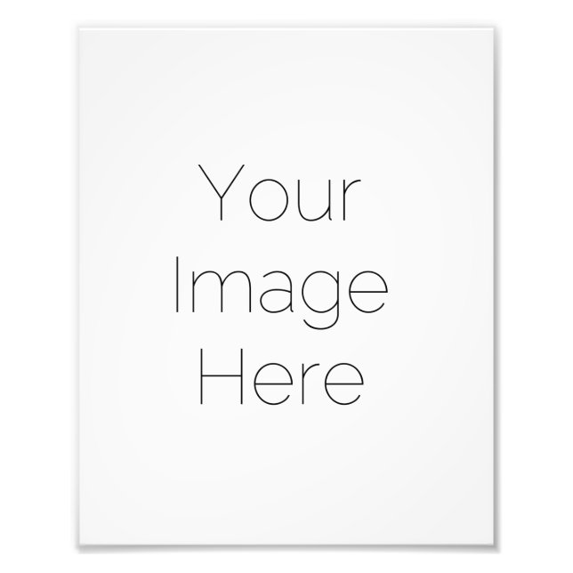 Vergrößerung des benutzerdefinierten Fotos Fotodruck (Vorne)