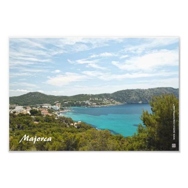 Vergrößerung eines Fotos von Mallorca Fotodruck (Vorne)