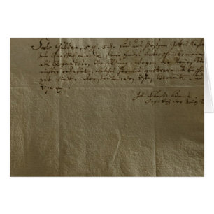 Vergütungs-Empfang, am 17. Dezember 1704