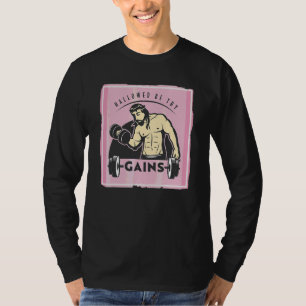 Verhaftet werden, ihr gewinnt Muskel Jesus Gewicht T-Shirt