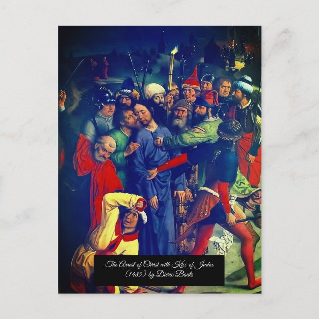 Verhaftung Christi Postkarte (Vorderseite)