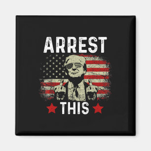 Verhaftung dieses Trump 2024 verurteilte Felon Tru Magnet