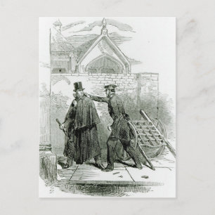 Verhaftung von Smith O'Brien Postkarte