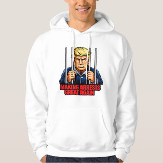 Verhaftungen wieder groß machen - Anti Trump Kapuz Hoodie