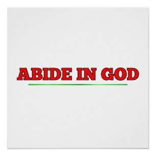 Verhalten bei GOD Poster