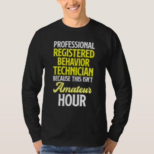 Verhalten des Technikers Tech RBT 21 T-Shirt