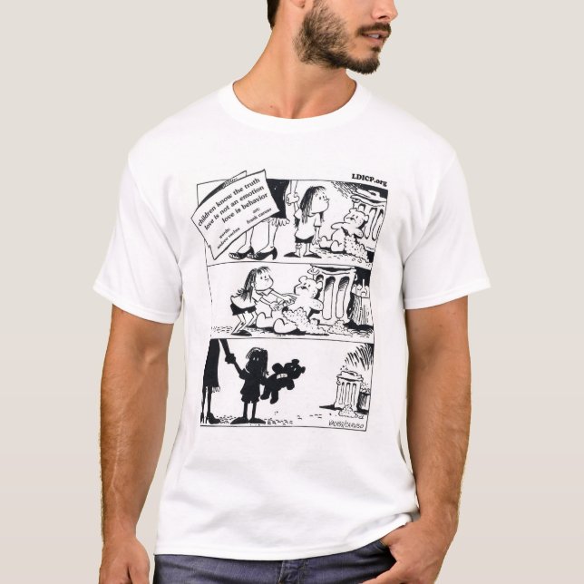 Verhalten gleicht Wahrheit Full Print T - Shirt (Vorderseite)