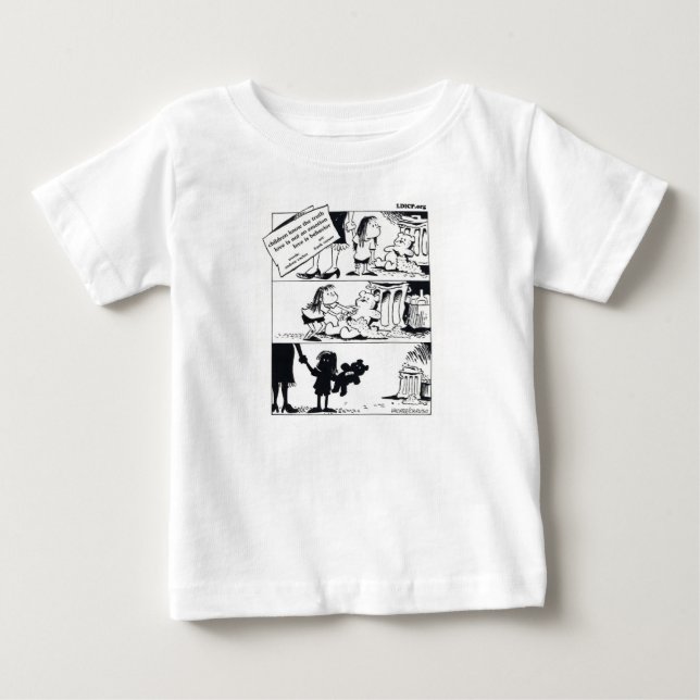 Verhalten ist der wahre T - Shirt - Baby (Vorderseite)
