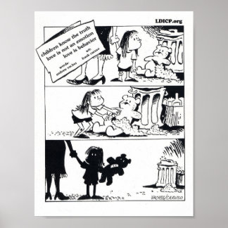 Verhalten ist die Wahrheit 8,5 x 11 Druck Poster