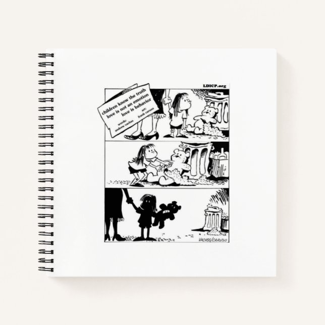 Verhalten ist die Wahrheit Notebook Notizbuch (Vorderseite)