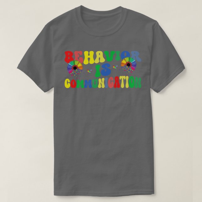 Verhalten ist Kommunikation T-Shirt (Design vorne)
